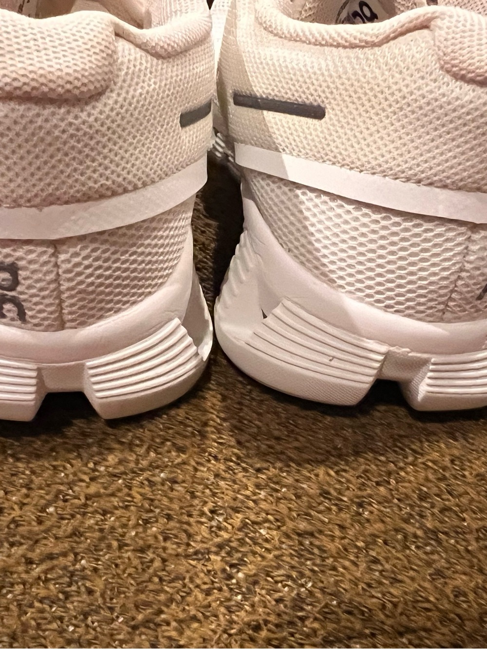 On Cloud Women's Athletic Shoes in Off-White - Picture 4 of 6